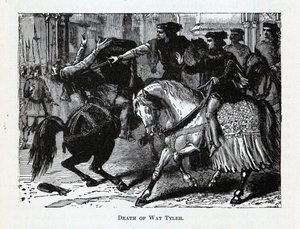 Śmierć Wata Tylera, 1882 autorstwa Unbekannt