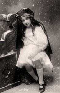 Decima Brooke w Czerwonym Kapturku, 1907 autorstwa Unbekannt