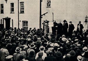 Ogłaszanie głosowania w Epping, 1924, 1945. autorstwa Unbekannt