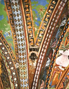 Dekoracja w Bazylice św. Franciszka, Asyż, Włochy, 1928. autorstwa Unbekannt