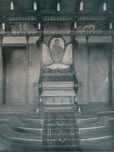 Dekoracje do sali muzycznej autorstwa Fritza Erlera, c1899 autorstwa Unbekannt