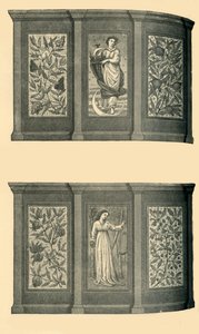 Dekoracje zachodniej jadalni, South Kensington Museum, ok. 1865, 1881 r. autorstwa Unbekannt