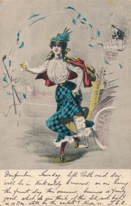Ozdobna golfistka 1, c1904 autorstwa Unbekannt