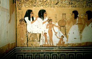 Deir el-Medineh, Luksor, Teby, Egipt, XX wiek autorstwa Unbekannt