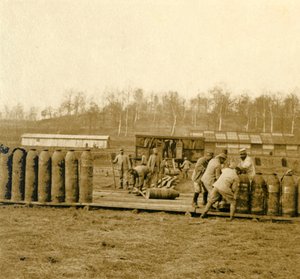 Magazyn dużych pocisków, c1914-c1918 autorstwa Unbekannt