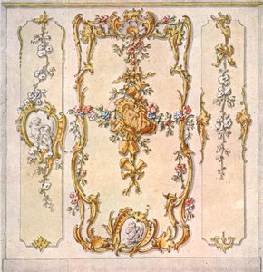 Projekt do dekoracji ściennej, Niemcy, 1928. autorstwa Unbekannt