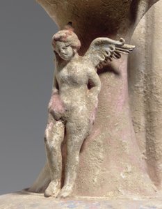 Fragment z polichromowanej ceramiki Canosan oinochoe, Apulia, ok. 1900 r. początek III wieku p.n.e. (ceramika) autorstwa Unbekannt