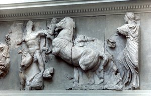 Fragment Wielkiego Fryzu Ołtarza Pergamońskiego, 180-159 pne autorstwa Unbekannt