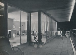 Szczegóły dotyczące wielopiętrowego domu Richarda J. Neutrasa, 1942 r autorstwa Unbekannt