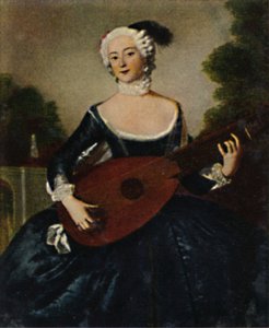 Ulubiona siostra Friedr. D. gr. 1709-1758. - Obraz Pesne, 1934. autorstwa Unbekannt