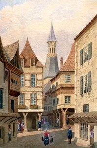Dinan, Bretania, Francja autorstwa Unbekannt
