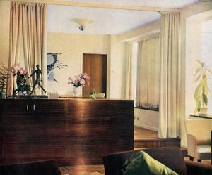 Jadalnia w salonie w Sun House, Hampstead, Londyn, 1937. autorstwa Unbekannt