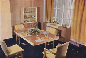 Grupa jadalniana z ptasiego klonu, 1942 r. autorstwa Unbekannt