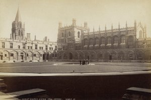 Jadalnia, Christ Church College, Oxford, Oxfordshire, koniec XIX lub początek XX wieku autorstwa Unbekannt