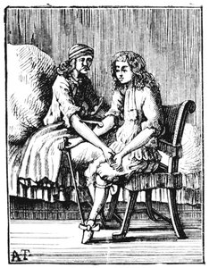Bezpośrednia transfuzja krwi osoba do osoby, 1679 autorstwa Unbekannt