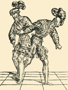 Rozbrojenie przeciwko sztyletowi, c1536, 1903. autorstwa Unbekannt