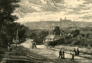 Daleki widok Lincolna, 1898. autorstwa Unbekannt