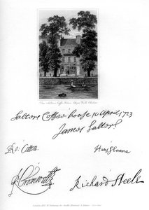 Don Salteros Coffee House, Cheyne Walk, Chelsea, 1723, 1840 autorstwa Unbekannt