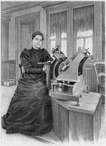 Dorothea Klumpke Roberts, amerykański matematyk i astronom, 1903 autorstwa Unbekannt