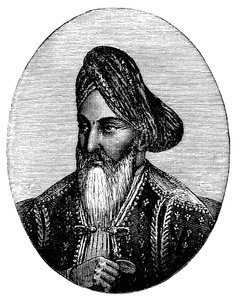Dost Mohammad Khan 1793-1863 władca Afganistanu, c1880 autorstwa Unbekannt