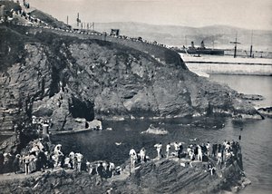 Douglas – Kąpielisko w Port Skillion, 1895 autorstwa Unbekannt