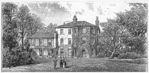 Down House, niedaleko Beckenham, Kent, 1887 autorstwa Unbekannt
