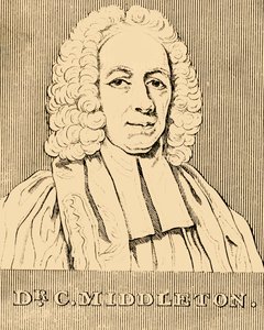 Dr C. Middleton, 1683-1750, 1830. autorstwa Unbekannt