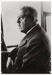 Dr Hugo Eckener, kierownik budowy sterowca Zeppelin, c1917-1933 1933 autorstwa Unbekannt
