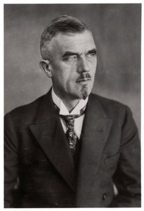 Dr Ludwig Duerr, niemiecki konstruktor sterowców, koniec XIX lub początek XX wieku 1933 autorstwa Unbekannt