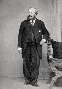 Dr TW Evans, amerykański dentysta i biograf Napoleona III, XIX wiek autorstwa Unbekannt