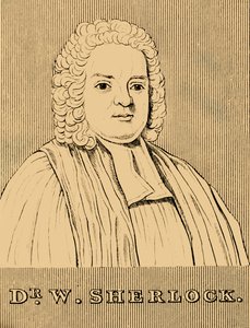 Dr W. Sherlock, c. 1641-1707, 1830. autorstwa Unbekannt