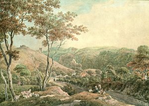 Zamek Drysllwyn, Carmarthenshire, ok. 1900. autorstwa Unbekannt