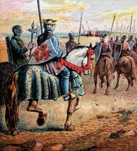Książę Robert jedzie do Palestyny, XI wiek, ok. 1850 autorstwa Unbekannt