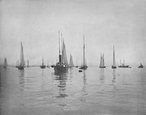 Wczesny poranek nad Zatoką Nowojorską, ok. 1897 r. autorstwa Unbekannt