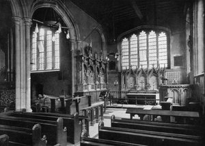 Wschodni kraniec kaplicy św. Piotra ad Vinculi, Tower of London, XX w. autorstwa Unbekannt