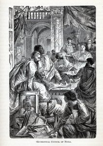 Sobór Ekumeniczny w Nicei, 1882 r. autorstwa Unbekannt