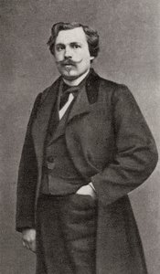 Edmond de Goncourt, francuski pisarz, 1868 autorstwa Unbekannt