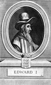 Edward I z Anglii, 1239-1307 autorstwa Unbekannt