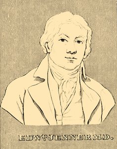 Edward Jenner MD, 1749-1823, 1830. autorstwa Unbekannt