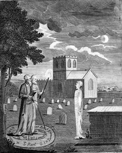 Edward Kelley, angielski astrolog i alchemik, ok. 1790 autorstwa Unbekannt