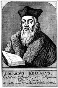 Edward Kelley, astrolog i alchemik, 1575 c1700 autorstwa Unbekannt