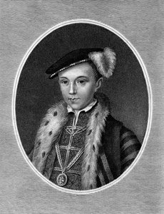 Edward VI, król Anglii, XIX wiek autorstwa Unbekannt