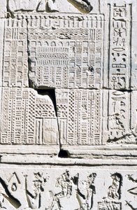Kalendarz egipski, Świątynia Kom Ombo, Egipt, II-I wiek p.n.e autorstwa Unbekannt