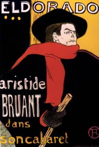 Eldorado, Aristide Bruant autorstwa Unbekannt