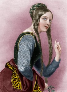 Eleonora Akwitańska, królowa Anglii Henryka II autorstwa Unbekannt