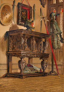 Kredens elżbietański lub kredens dworski, c1845, 1864 autorstwa Unbekannt