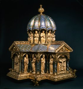 Relikwiarz Eltenberga, c1150 autorstwa Unbekannt