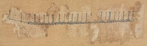 Haftowany bawełniany tiraz, 991-1031. autorstwa Unbekannt