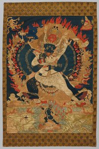 Haft: Yama i Consort, XVIII-XIX w. autorstwa Unbekannt