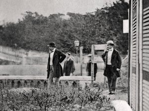 Cesarz Francji Napoleon III na wygnaniu, Chislehurst, Kent, 1871-1873 autorstwa Unbekannt
